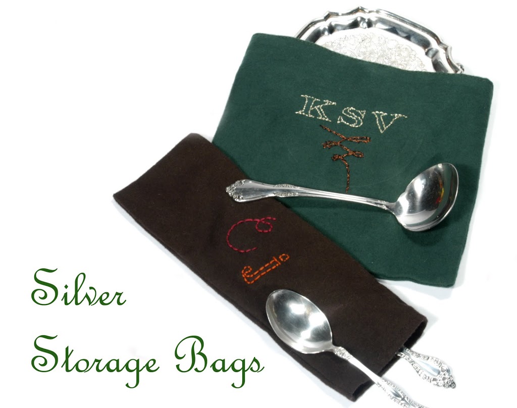 make your own silver storage bags CATHIE FILIAN's Handmade Happy Hour