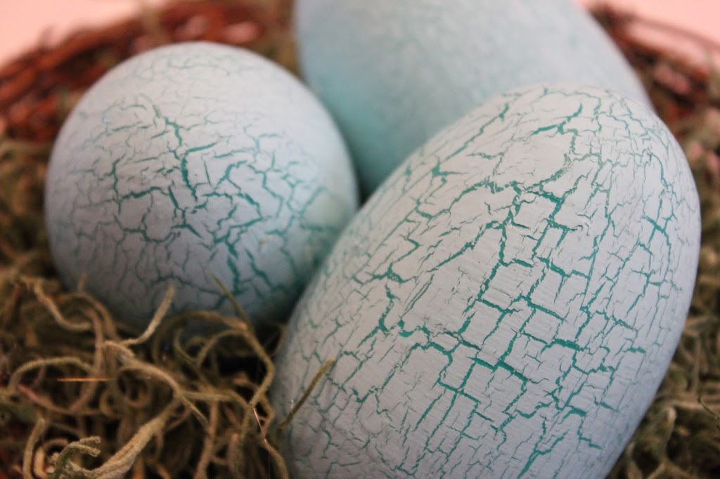 Crackled Easter Eggs
