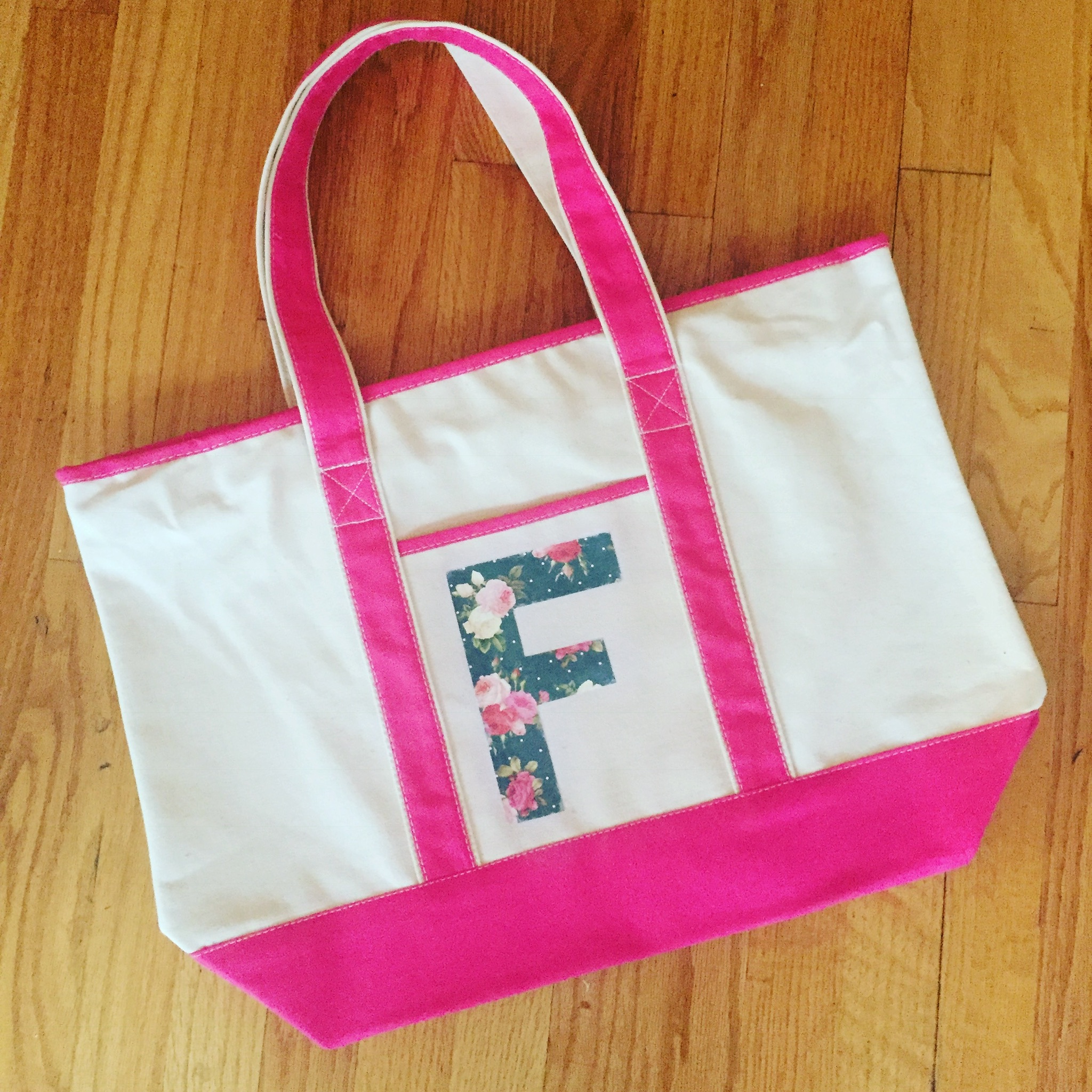 No Sew Monogram Tote Bag with Photo Transfer - CATHIE FILIAN's Handmade  Happy Hour