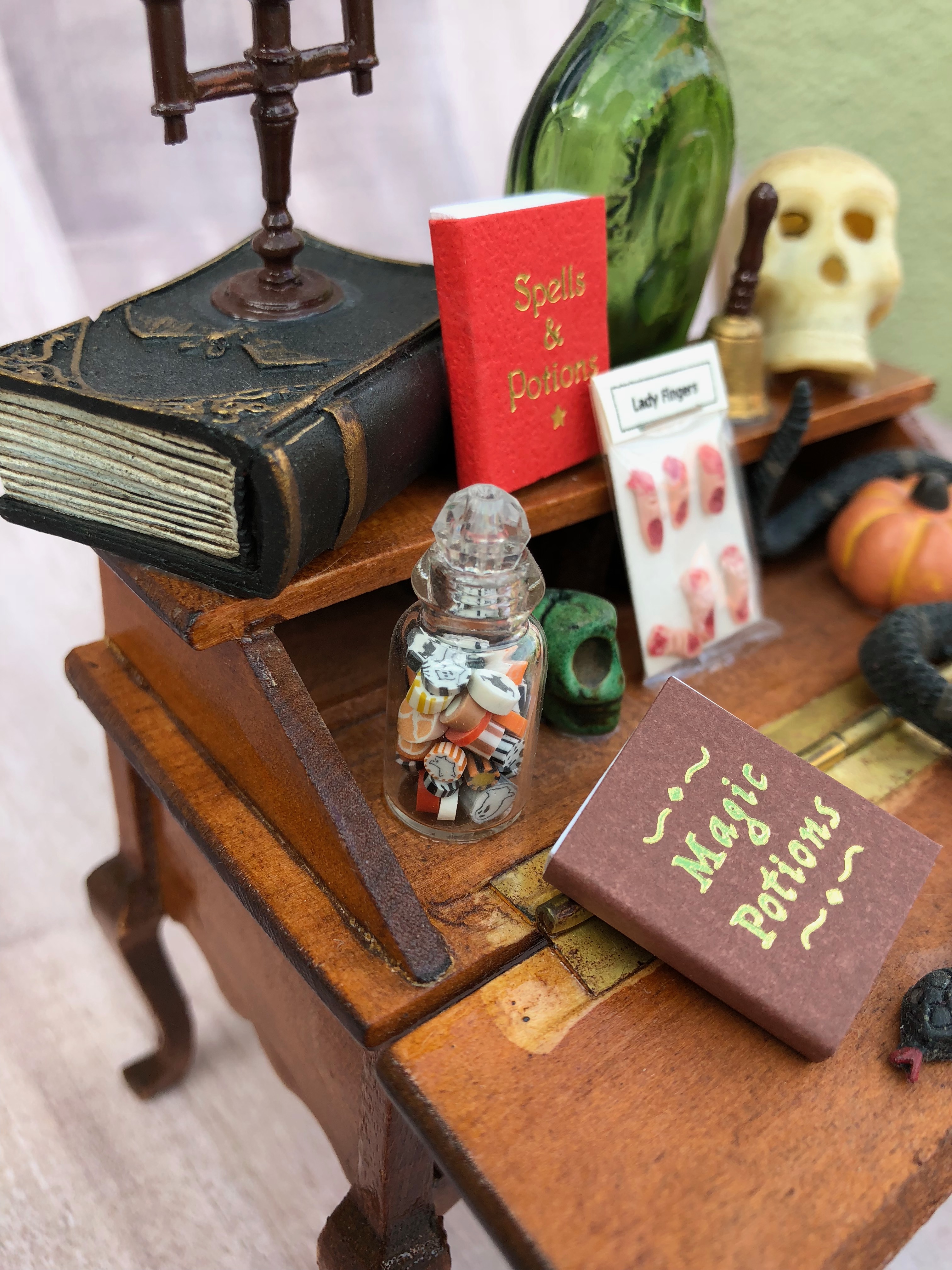 My Haunted Dollhouse Tour for Halloween - CATHIE FILIAN's Handmade Happy  Hour