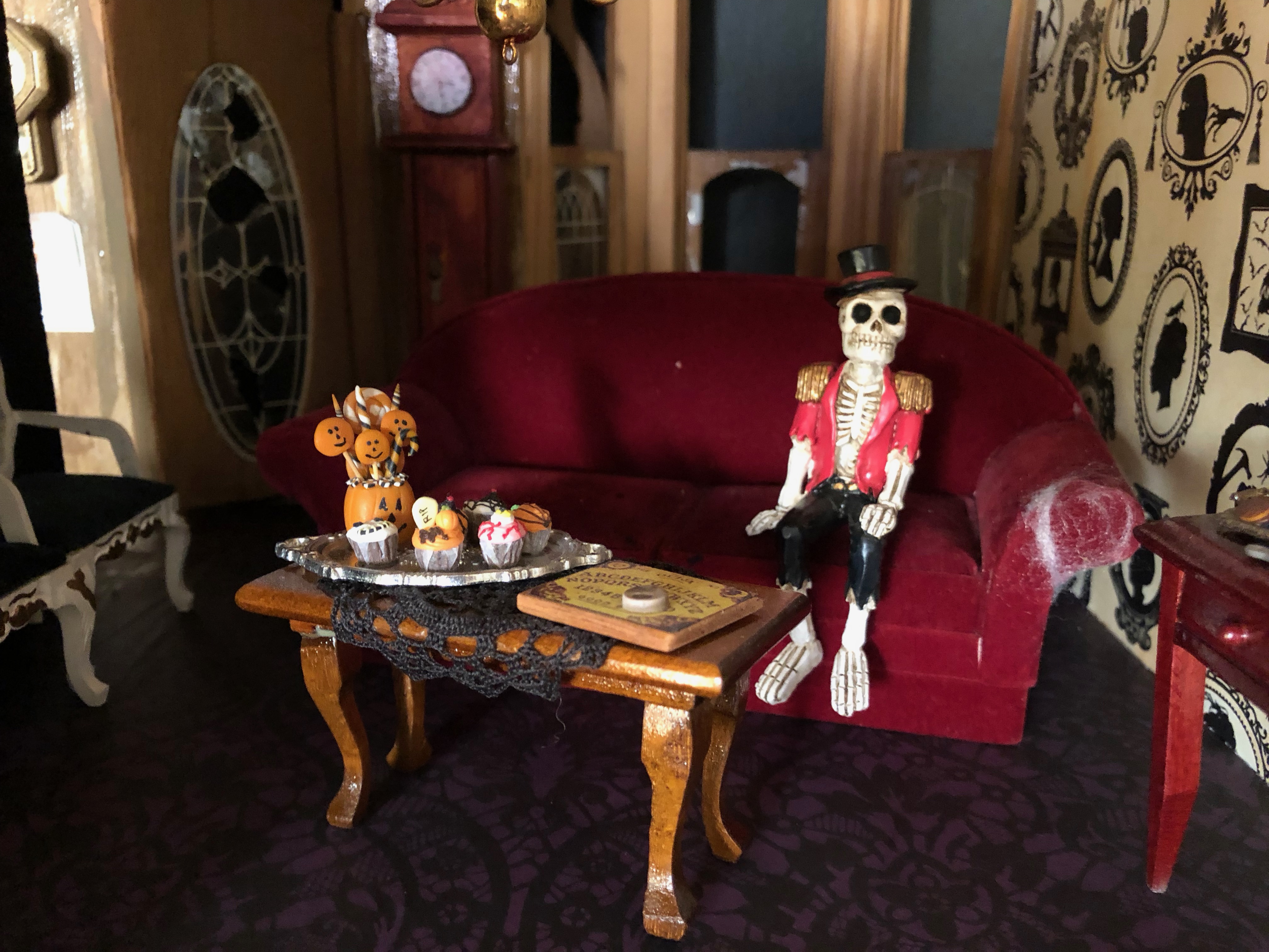 My Haunted Dollhouse Tour for Halloween - CATHIE FILIAN's Handmade Happy  Hour