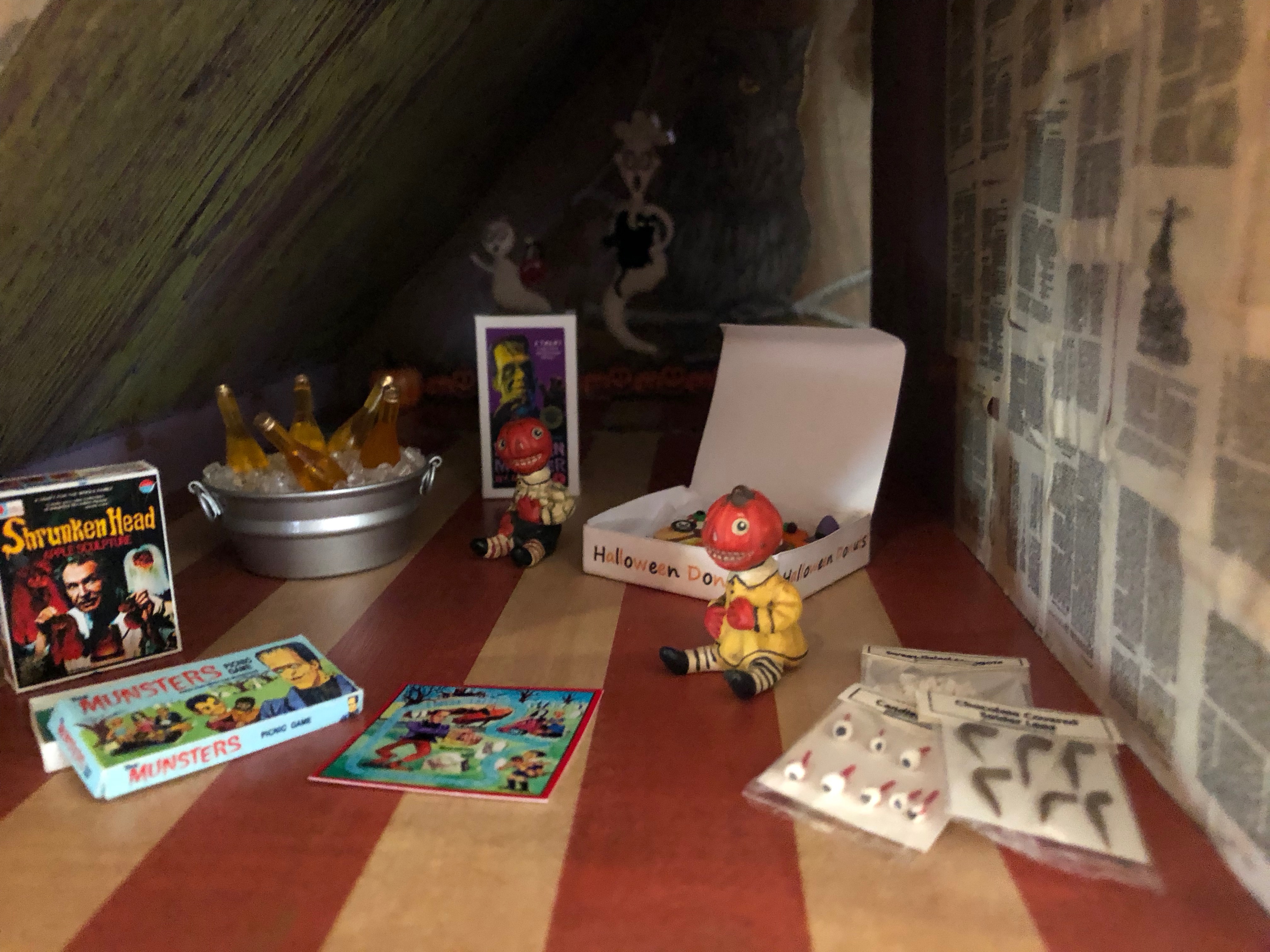 My Haunted Dollhouse Tour for Halloween - CATHIE FILIAN's Handmade Happy  Hour