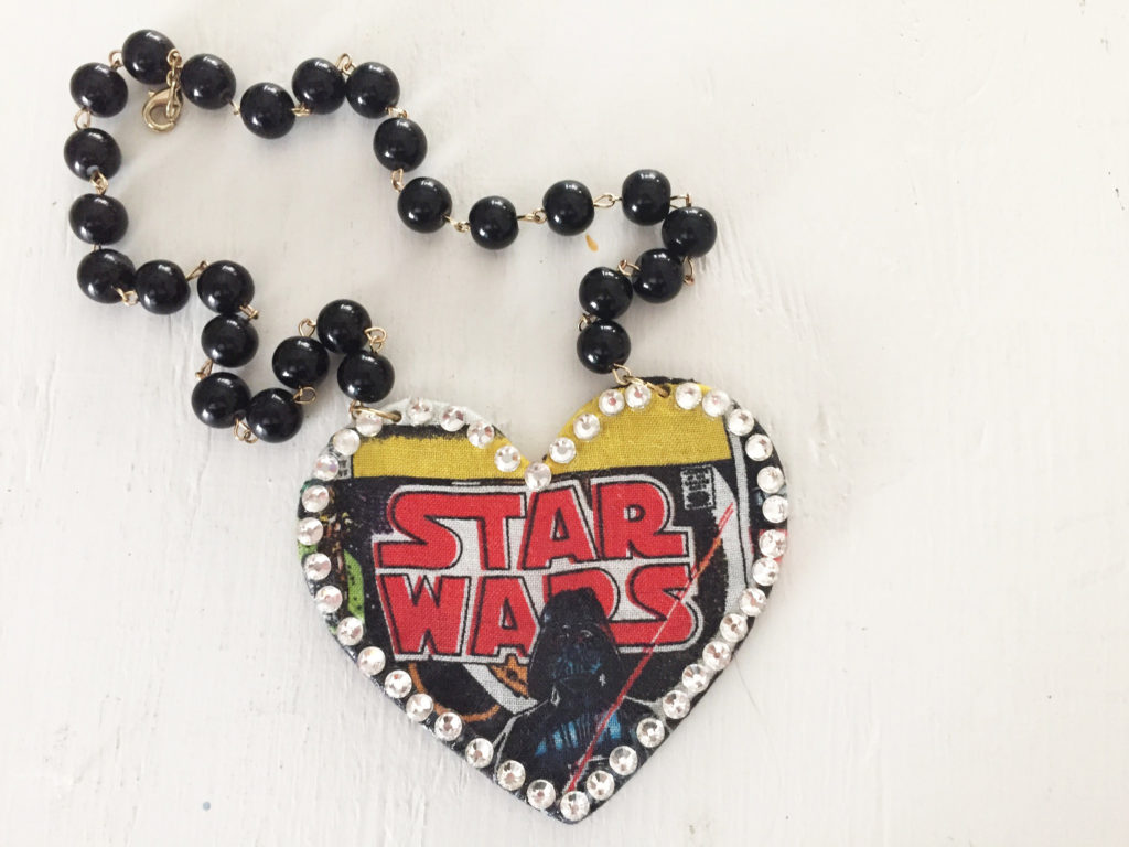 shine on star wars necklace