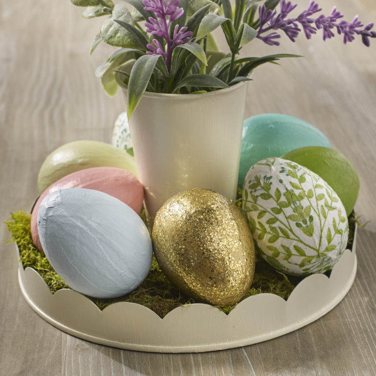 Napkin Decoupage Easter Eggs with Mod Podge - CATHIE FILIAN's Handmade ...